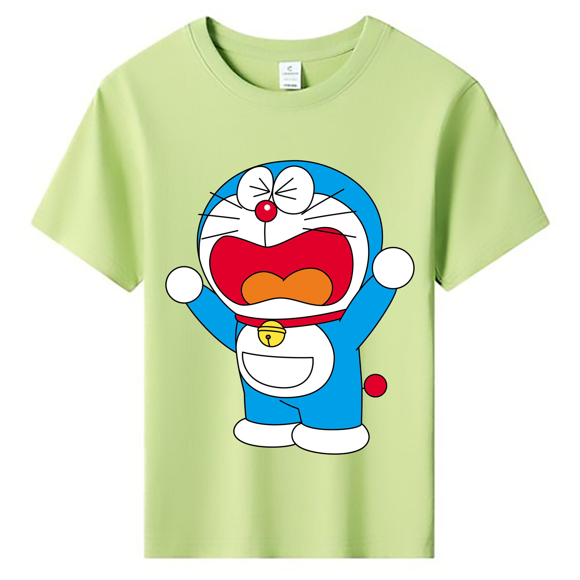 （画像用） ドラえもん Doraemon 綿100％キッズTシャツ（フロントプリント）